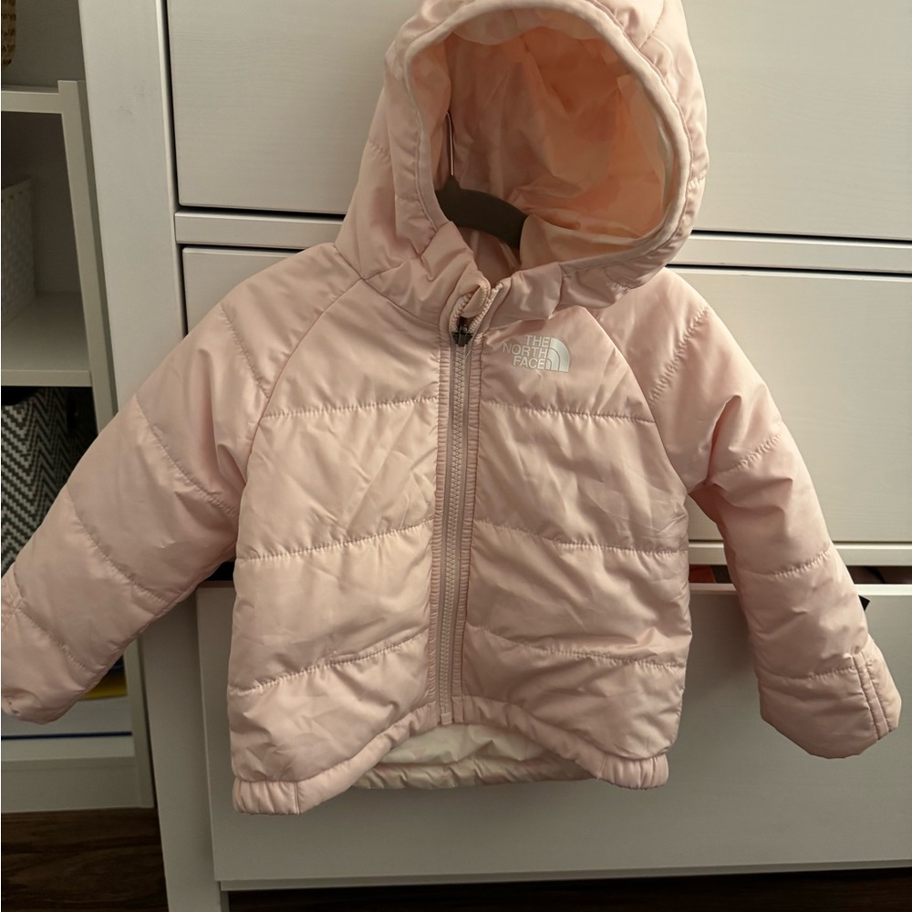 The North Face Light Pink Puffer Jacket